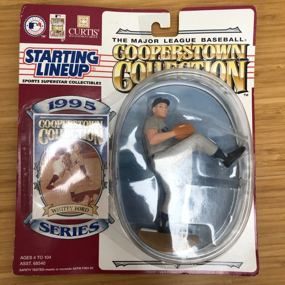 Kenner Starting Lineup Whitey Ford New York Yankees 1995 Cooperstown Collection